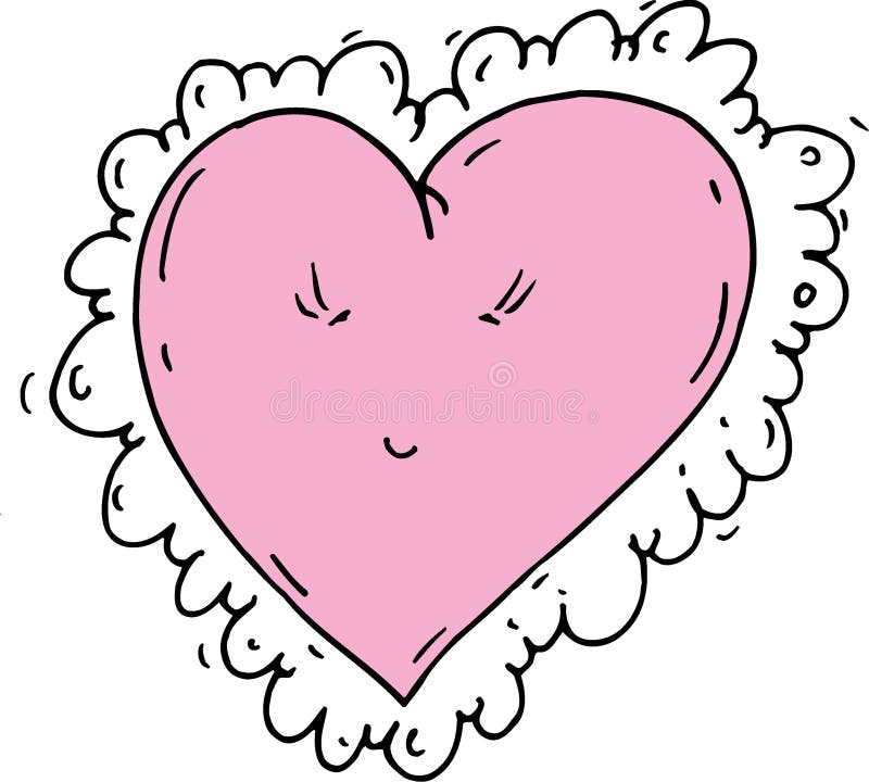 Cartoon Hearts stock illustration. Illustration of hearts - 45604910