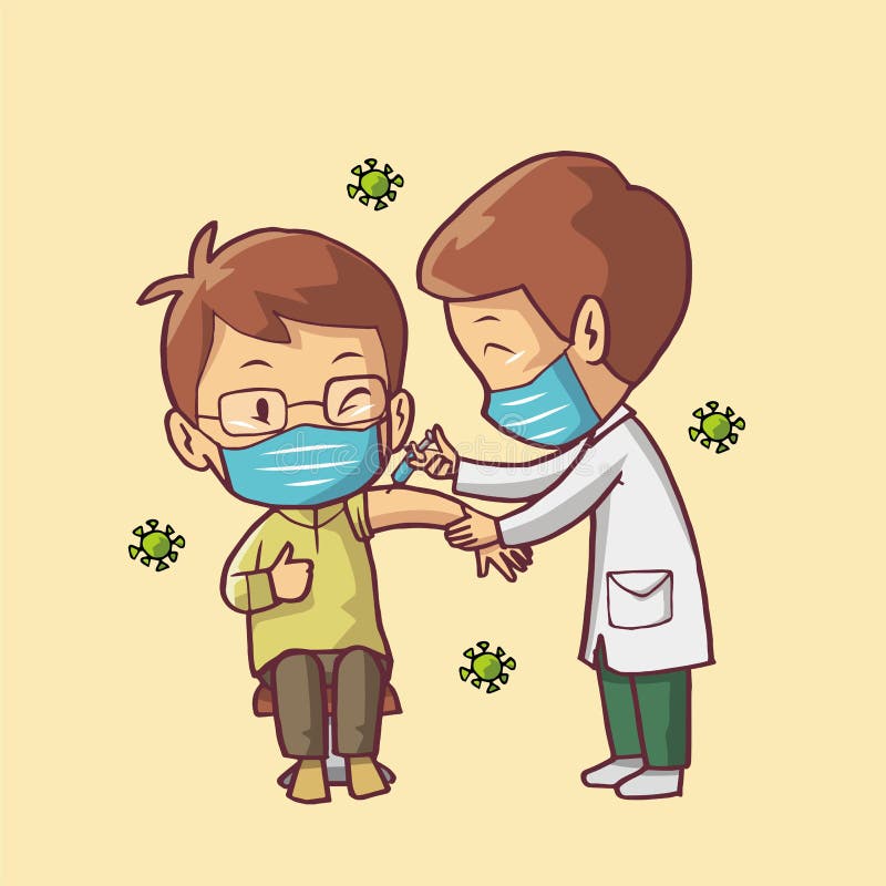 Cartoon Illustration of a Doctor Giving an Injection To a Man Stock Illustration - Illustration of disease, healthcare: 231207517 Cartoon Illustration of a Doctor Giving an Injection To a Man Stock Illustration - Illustration of disease, healthcare: 231207517