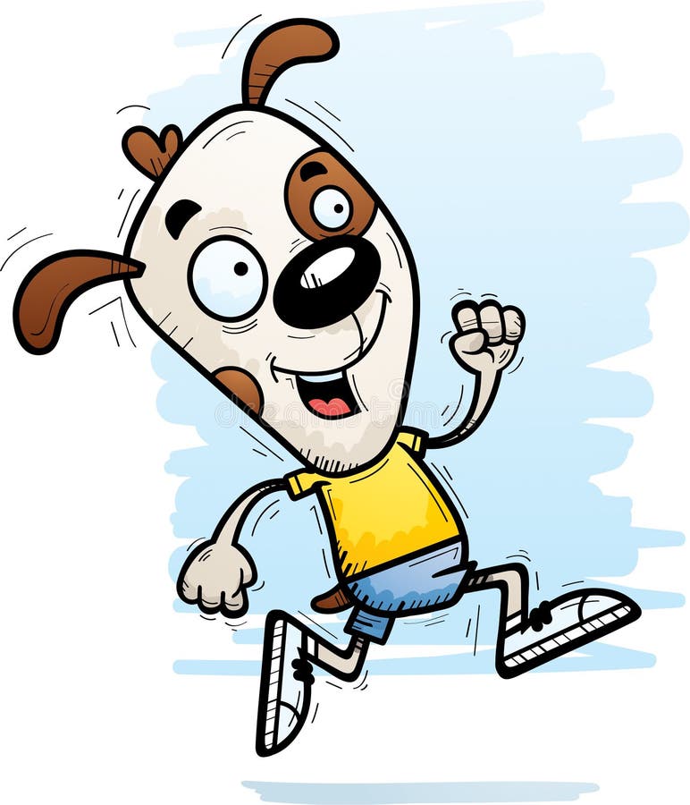 Cartoon Dog Running Stock Illustrations – 2,659 Cartoon Dog Running