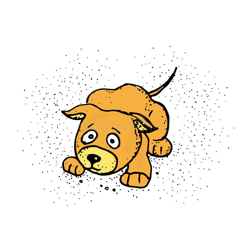 Dog Scared Stock Illustrations – 652 Dog Scared Stock Illustrations,  Vectors & Clipart - Dreamstime