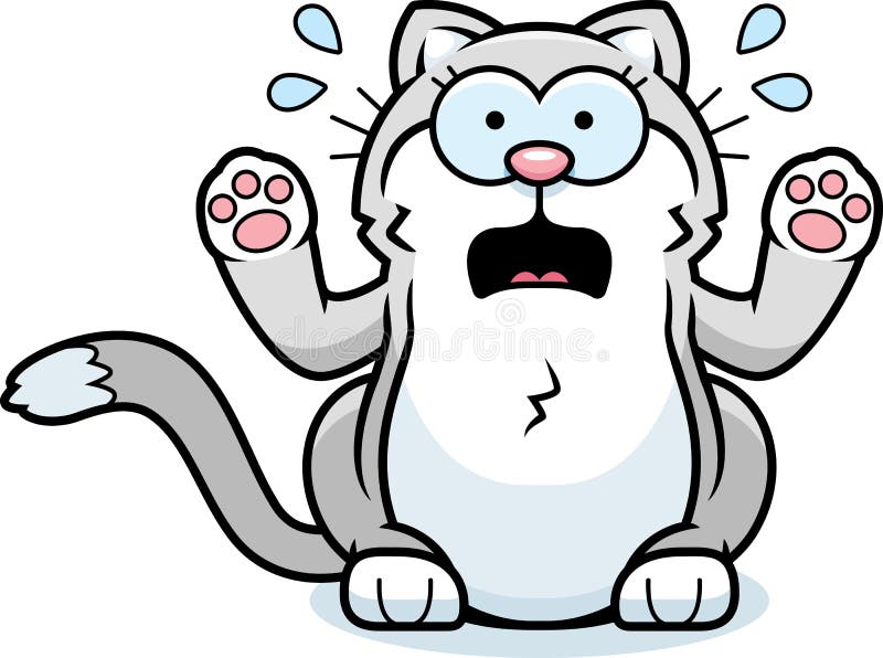 Cat Scared Stock Illustrations – 1,688 Cat Scared Stock Illustrations,  Vectors & Clipart - Dreamstime