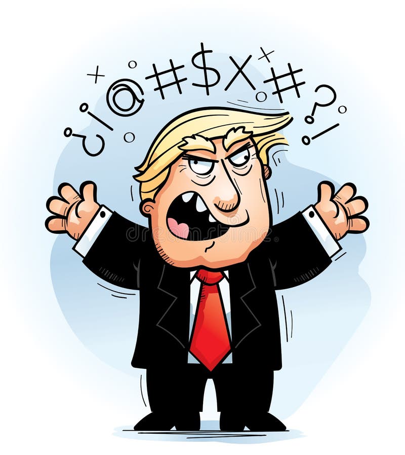 Donald Trump Angry Stock Illustrations – 237 Donald Trump Angry ...