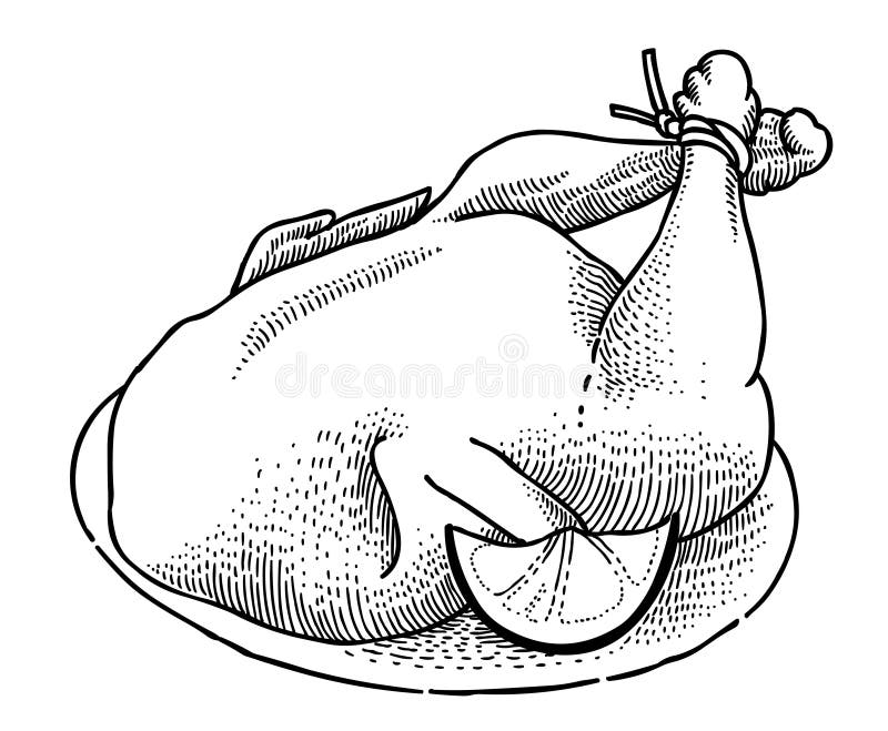 Cartoon Image of Cooked Turkey Stock Vector Illustration of boob, cretin 92104335