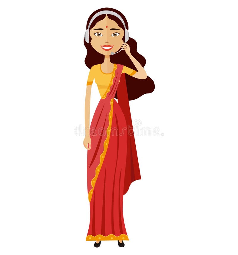 Cartoon Indian Illustration of a Smiling Customer Support Operator Vector Illustration Isolated Stock Vector - Illustration of online, line: 116959824 Cartoon Indian Illustration of a Smiling Customer Support Operator Vector Illustration Isolated Stock Vector - Illustration of online, line: 116959824