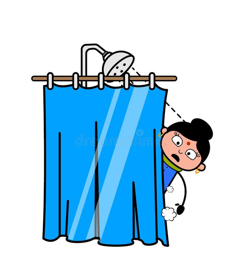 to take a shower clipart