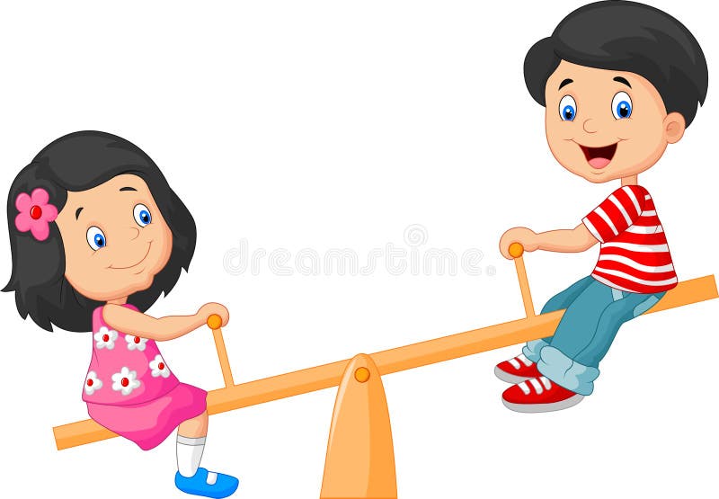 Park See Saw Stock Illustrations – 217 Park See Saw Stock Illustrations ...