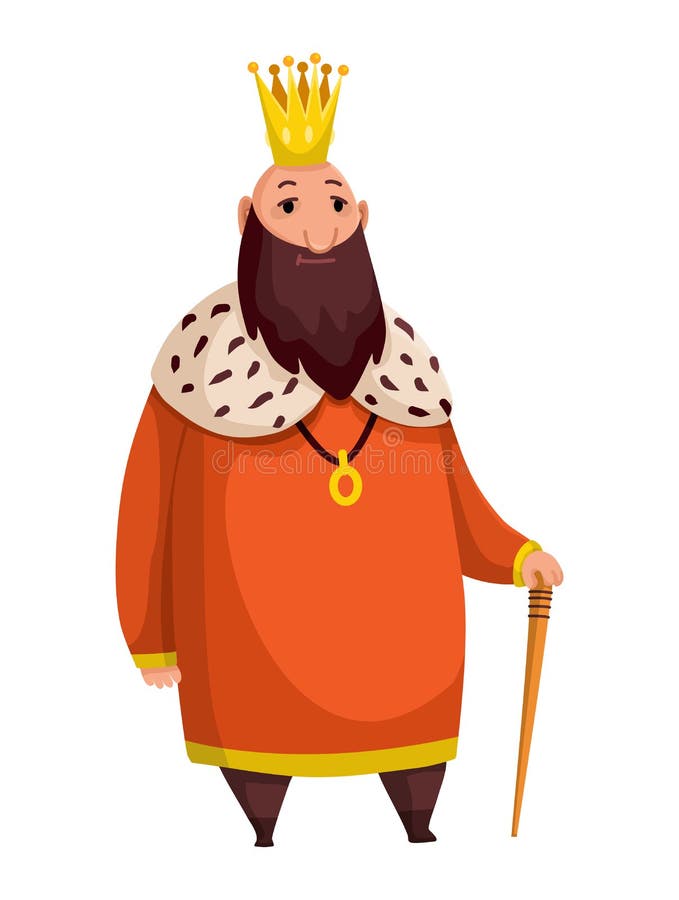 King Stick Man Crown Bowing Meme Stock Illustration 2322577227