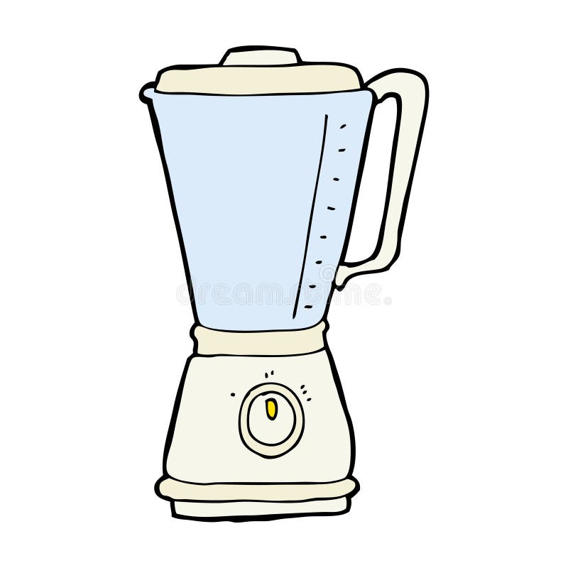 cartoon kitchen blender