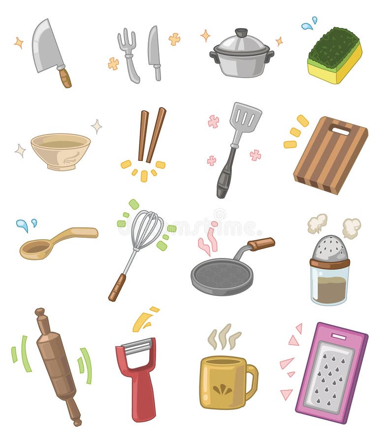 Kitchen Utensils Stock Illustrations – 42,698 Kitchen Utensils Stock  Illustrations, Vectors & Clipart - Dreamstime