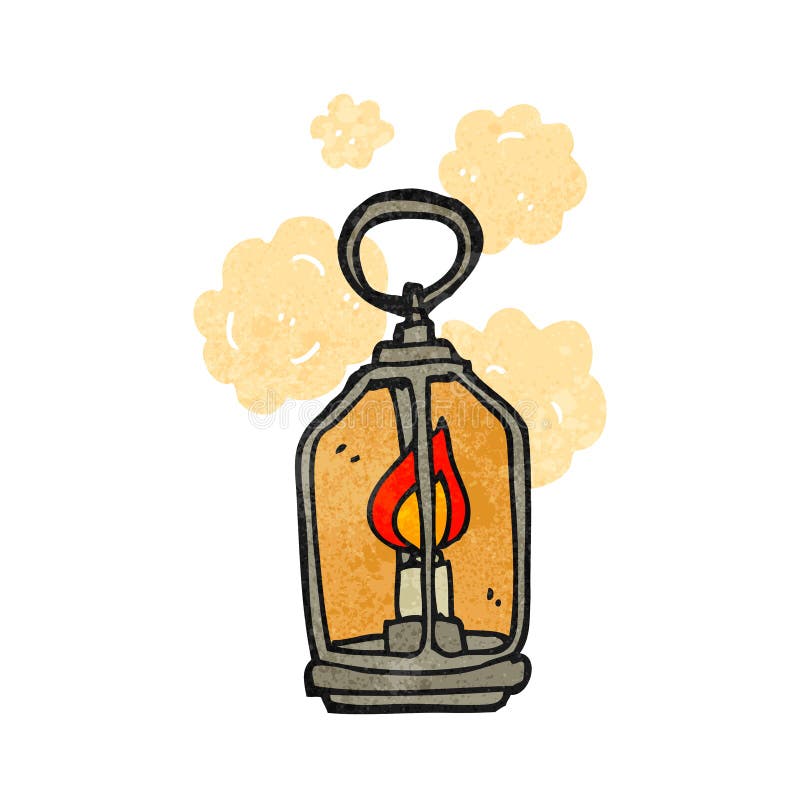 Cartoon lantern stock vector. Illustration of drawn, traditional - 37575065