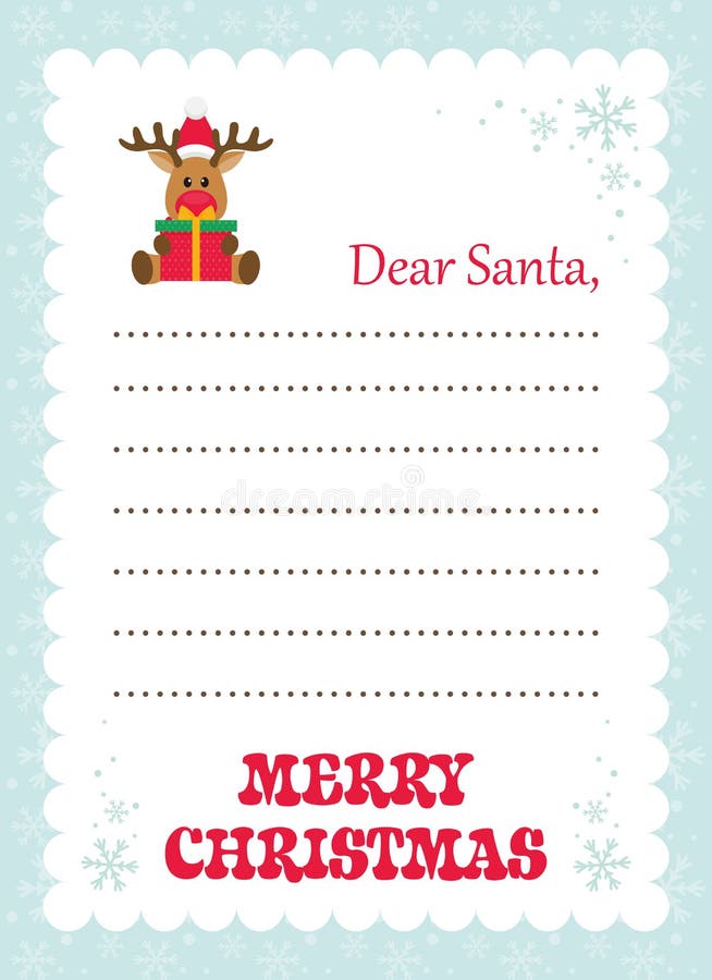 Christmas Wishlist, Hand Drawn Vector Illustration. Stock Vector -  Illustration of tree, december: 102033169