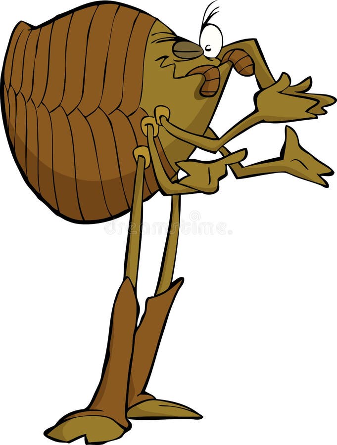 Cartoon lice stock vector. Illustration of animal, insect - 26966707