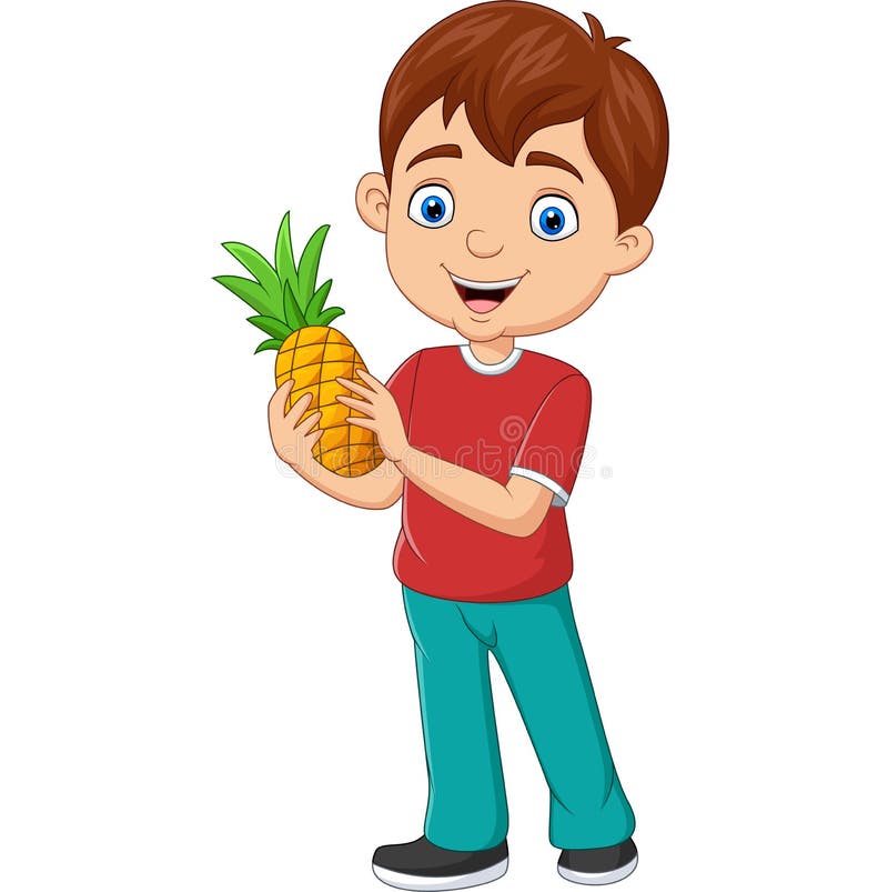 Cartoon boy drinking milk stock vector. Illustration of eyes 145176469