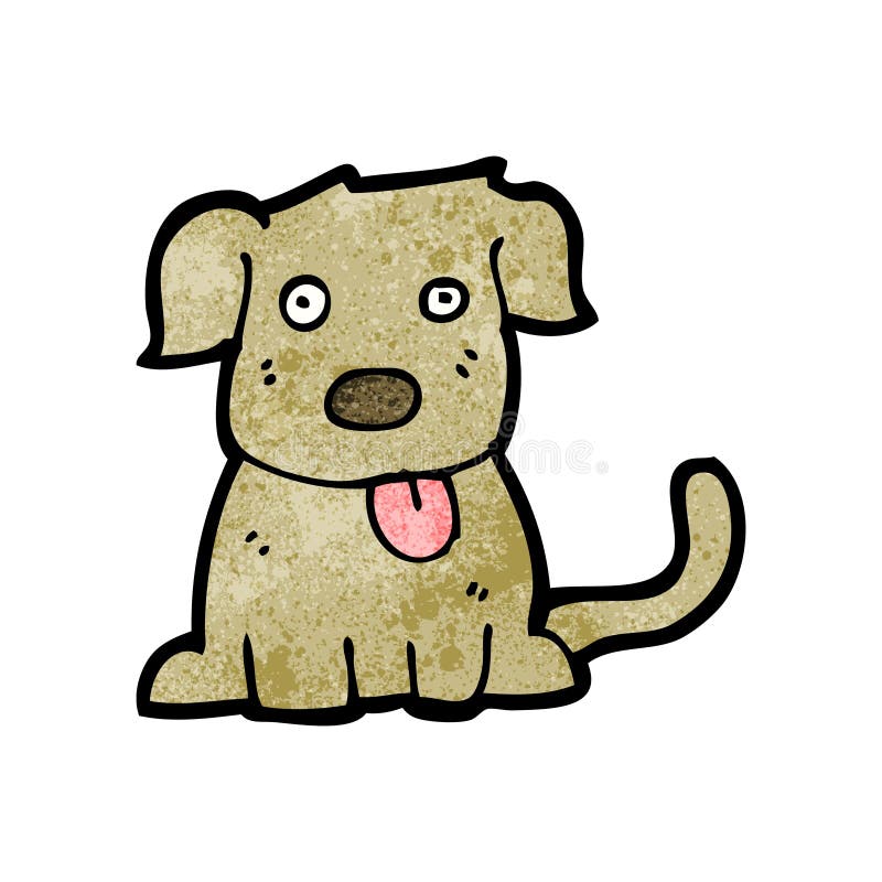 cartoon little dog