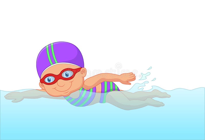 Image result for swim cartoon