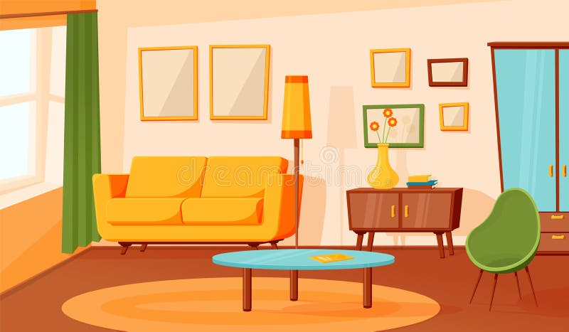 Cartoon Living Room Stock Illustrations – 28,419 Cartoon Living Room Stock  Illustrations, Vectors & Clipart - Dreamstime