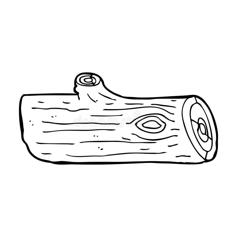 cartoon log