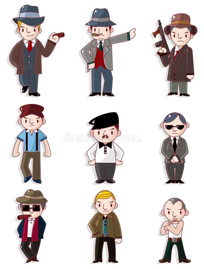 16+ Cartoon mafia Free Stock Photos - StockFreeImages