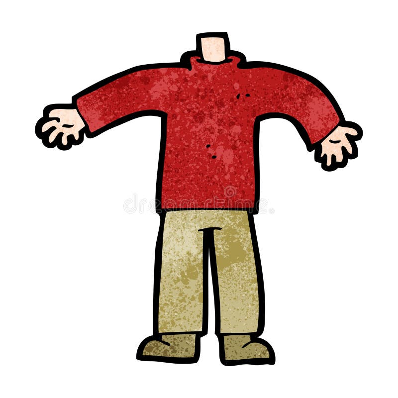 cartoon male body (mix and match cartoons or add own photos)