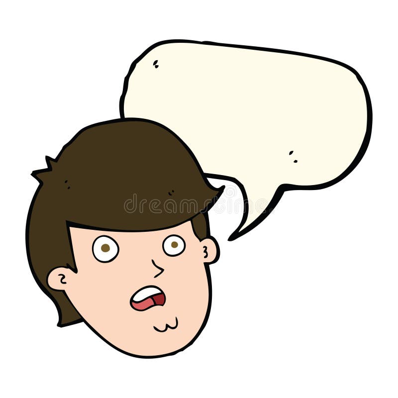 Cartoon Man with Big Chin with Speech Bubble Stock Illustration - Illustration of crazy, cheerful: 52966647 Cartoon Man with Big Chin with Speech Bubble Stock Illustration - Illustration of crazy, cheerful: 52966647
