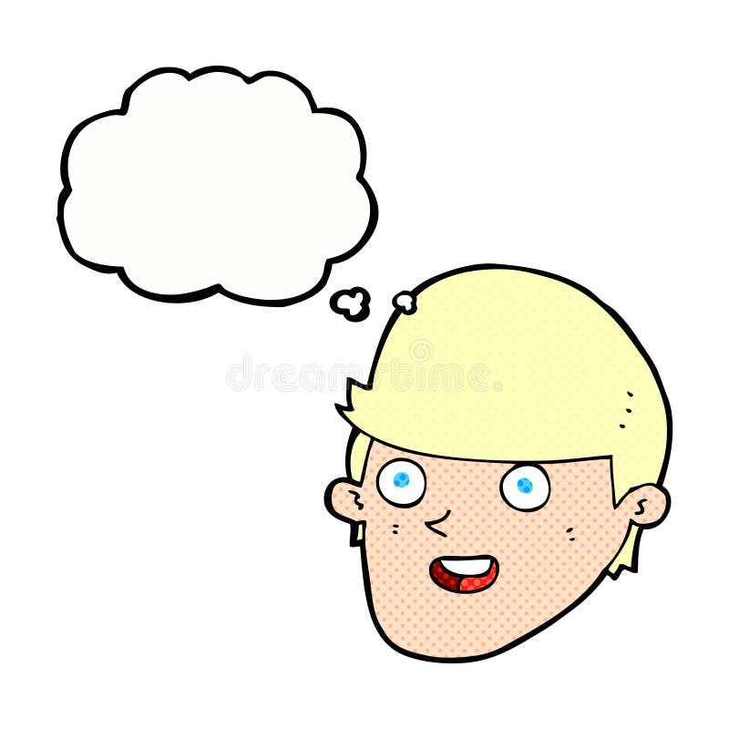 Cartoon Man with Big Chin with Thought Bubble Stock Illustration - Illustration of cheerful, quirky: 52935703 Cartoon Man with Big Chin with Thought Bubble Stock Illustration - Illustration of cheerful, quirky: 52935703