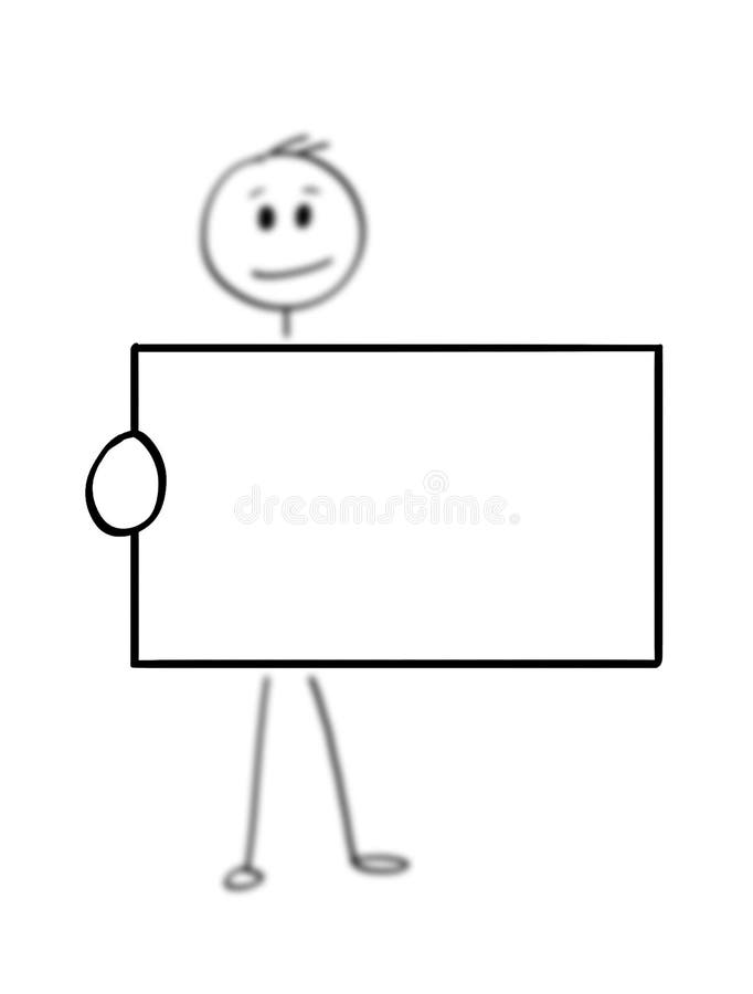 Stick Man Stick Figure Holding Blank Sign Stock Illustrations – 195 Stick  Man Stick Figure Holding Blank Sign Stock Illustrations, Vectors & Clipart  - Dreamstime