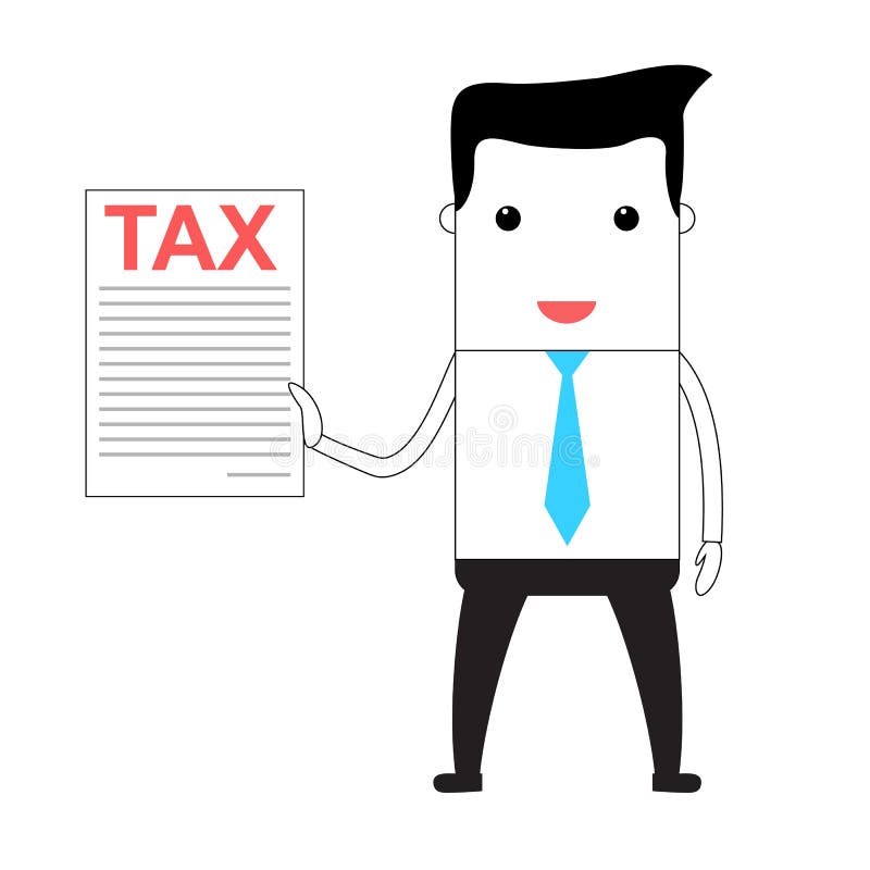 tax form cartoon