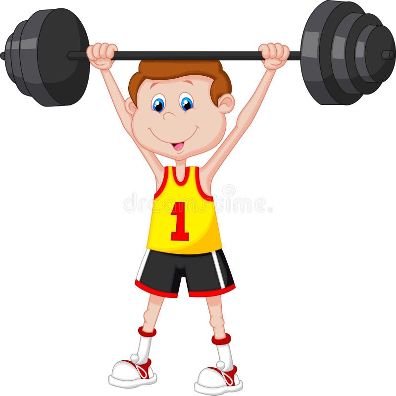 Vintage Fitness Fit Flex Gym Barbell Stock Vector (Royalty Free