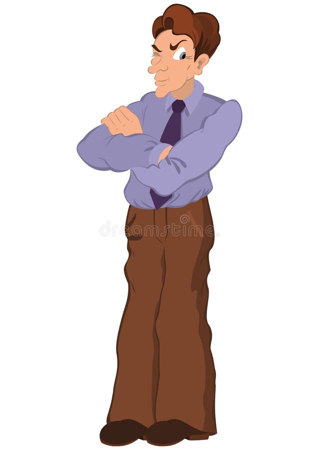 Cartoon Man with One Eye Closed Stock Vector - Illustration of drawn,  hipster: 43152148
