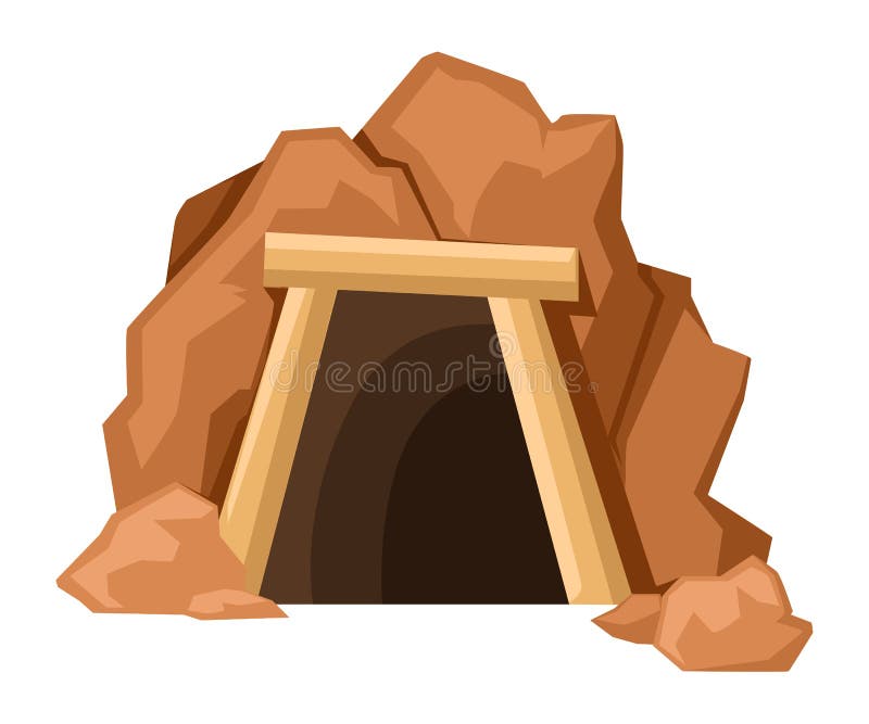 Desert With Old Mine Theme 2 Stock Vector - Illustration of industry ...