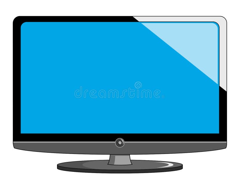 Cartoon Modern Technology Flat Tv or Television with Stand and B Stock Vector - Illustration of isolated, crystal: 108086185 Cartoon Modern Technology Flat Tv or Television with Stand and B Stock Vector - Illustration of isolated, crystal: 108086185