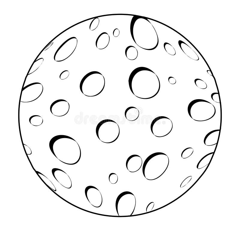 Full Moon Cartoon Crater Stock Illustrations – 678 Full Moon Cartoon Crater  Stock Illustrations, Vectors & Clipart - Dreamstime