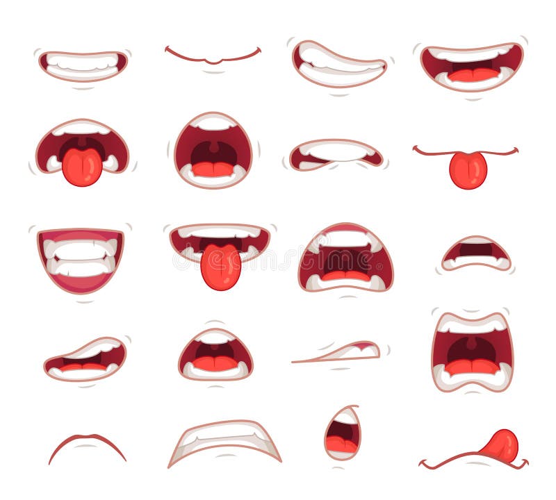 Learn how to draw a manga mouth from different perspectives   Paintingcreativity