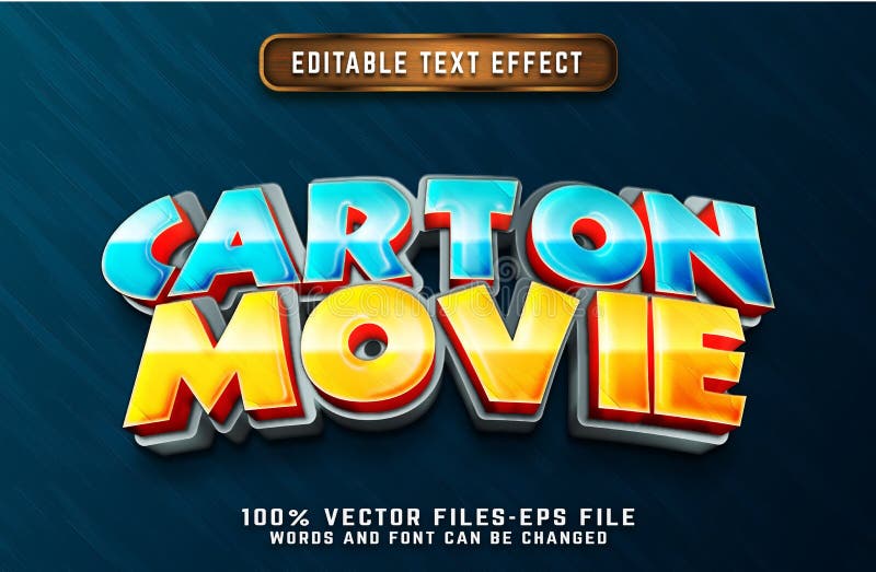 Premium Vector  Station game 3d editable text effect template