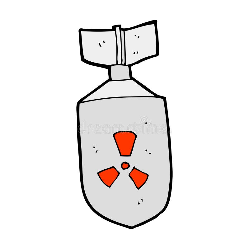 Cartoon Nuclear Bomb Royalty Free Stock Photo - Image: 37019895
