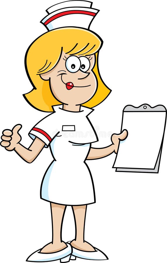 Krankenschwester Scheide Cartoon Oral