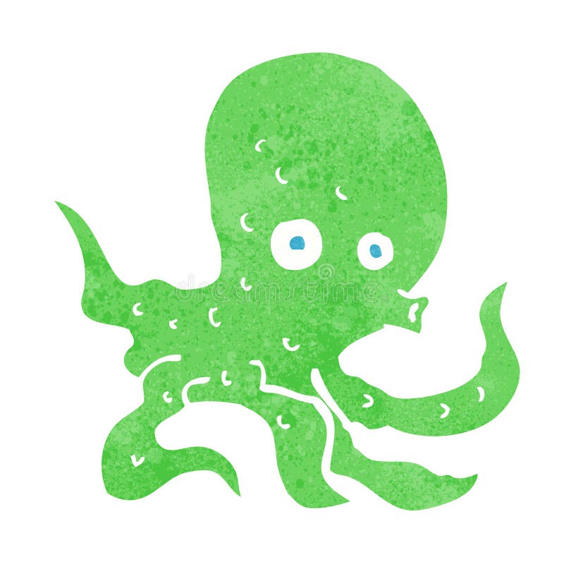 cartoon octopus