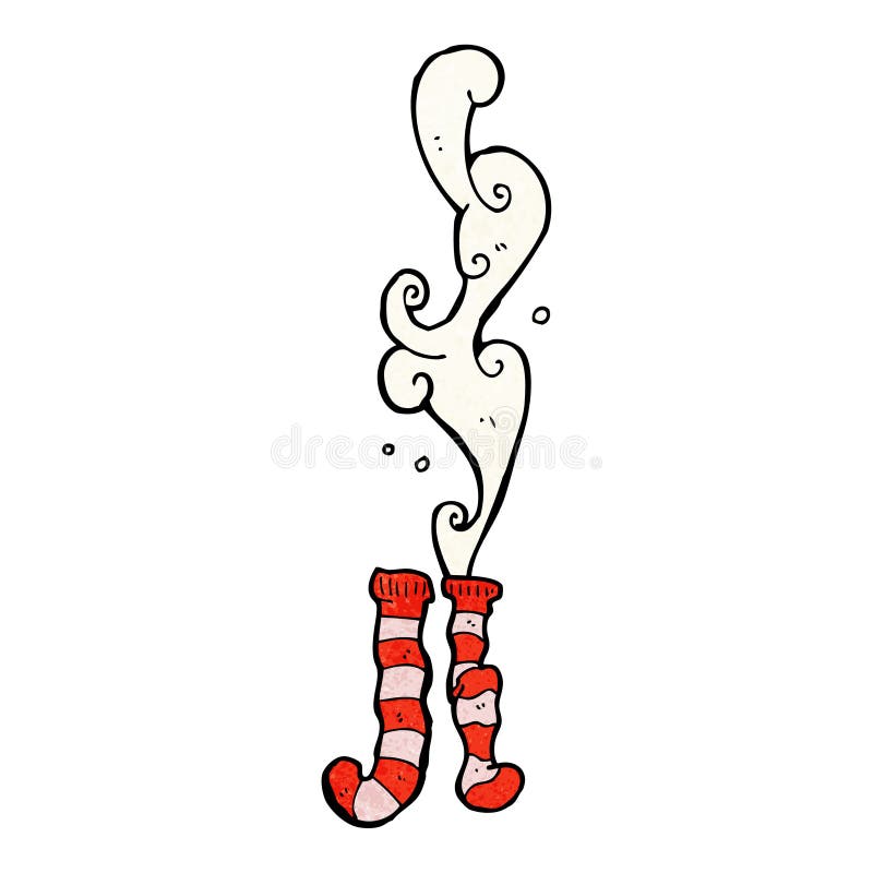 Cartoon old socks stock vector. Illustration of funny 38033262