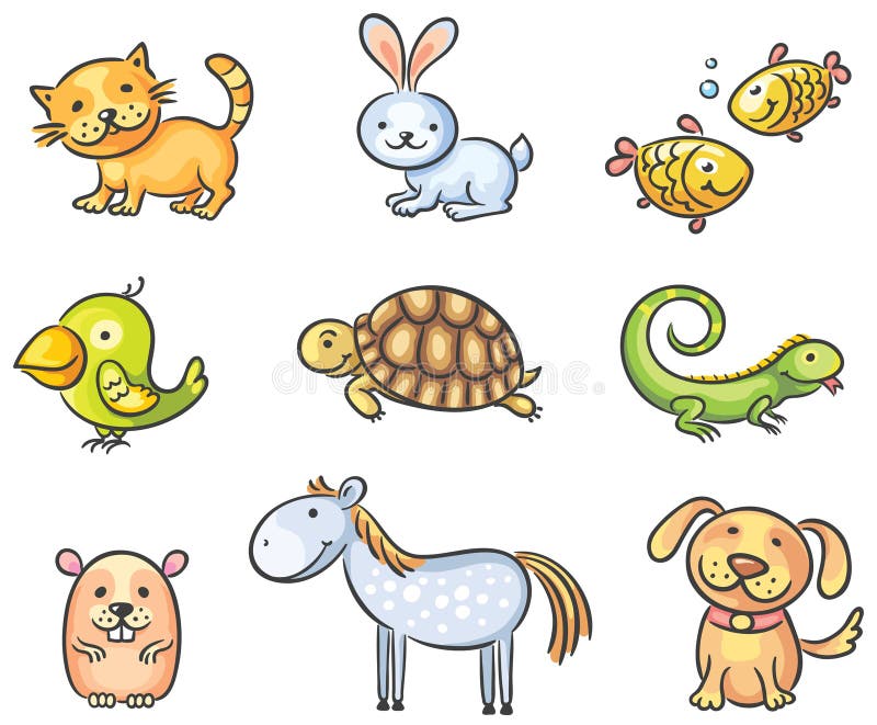Serie di cartoni animati di animali da compagnia.