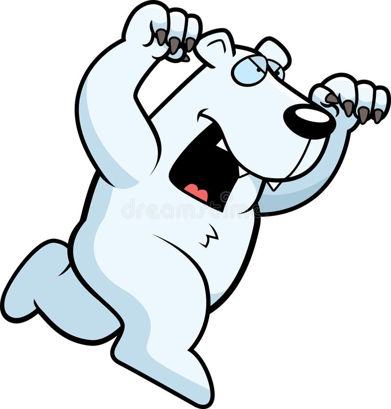 Cartoon Polar Bear Attacking Stock Vector - Illustration of vector, clip: 41819500 Cartoon Polar Bear Attacking Stock Vector - Illustration of vector, clip: 41819500