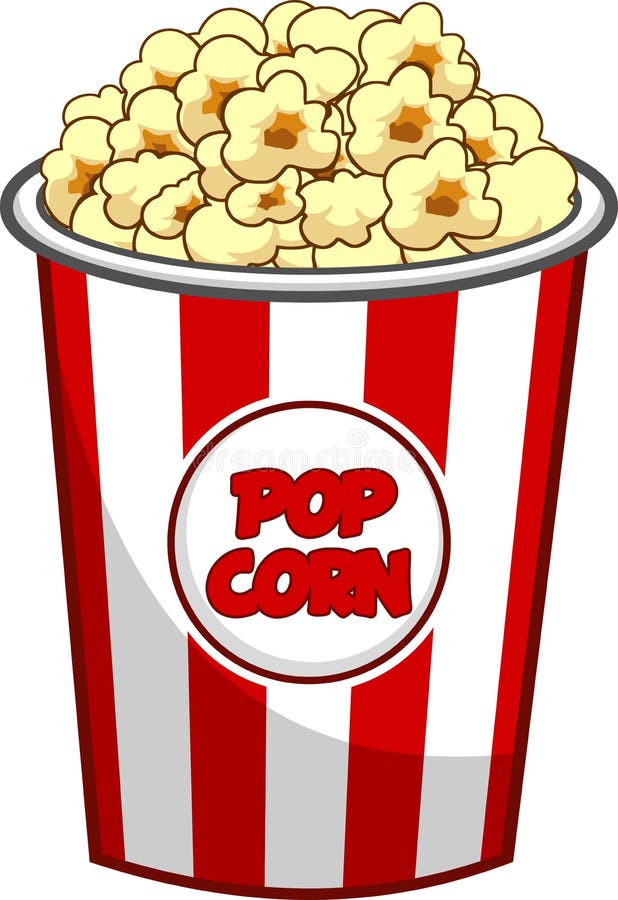 Cartoon Popcorn Bucket Box stock vector. Illustration of corns - 220932289 Cartoon Popcorn Bucket Box stock vector. Illustration of corns - 220932289