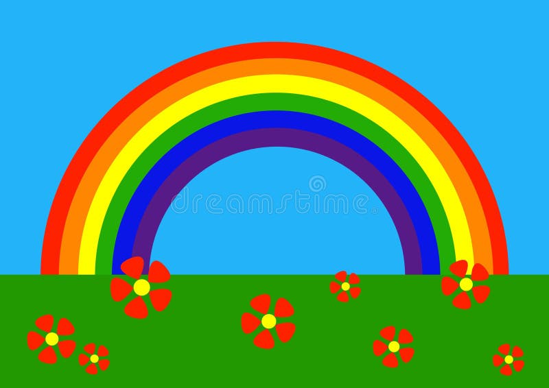 rainbow cartoon pictures