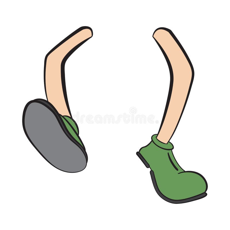 Cartoon reaching legs stock illustration. Illustration of clipart - 125221121 Cartoon reaching legs stock illustration. Illustration of clipart - 125221121