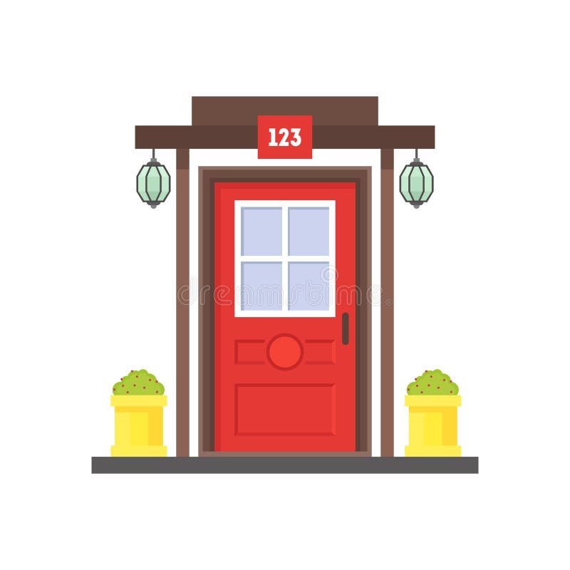 Red Door Stock Illustrations 21 055 Red Door Stock Illustrations