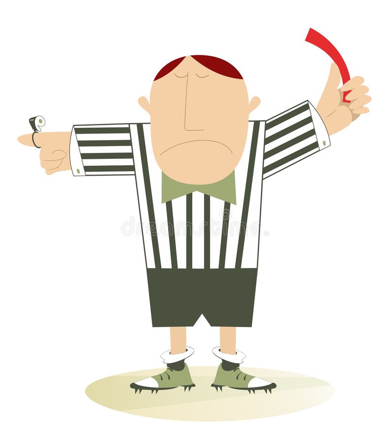 Basketball Referee Cartoon Stock Illustrations – 158 Basketball Referee ...