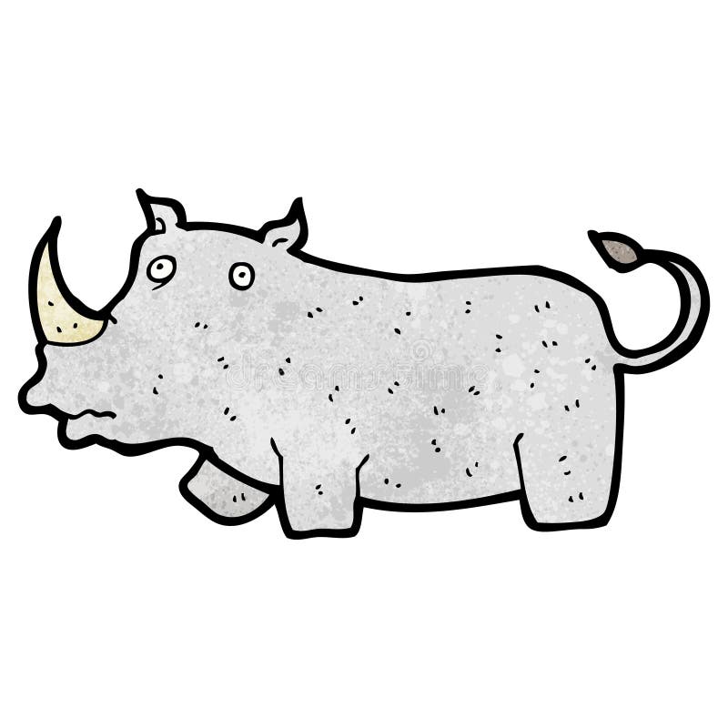 cartoon rhinoceros