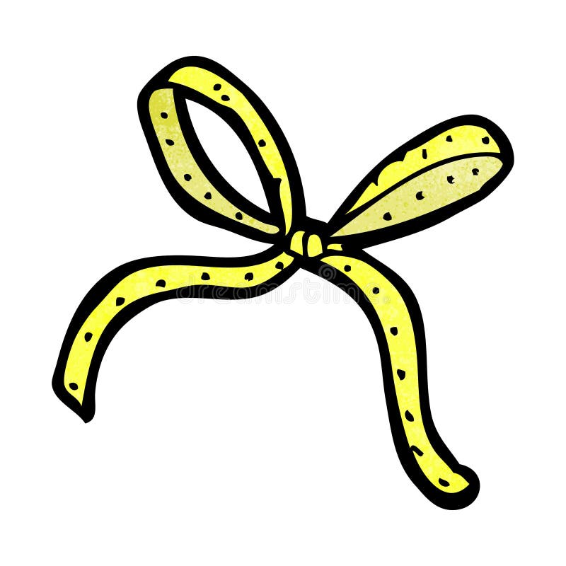 Cartoon ribbon stock vector. Illustration of drawn, quirky 38037285