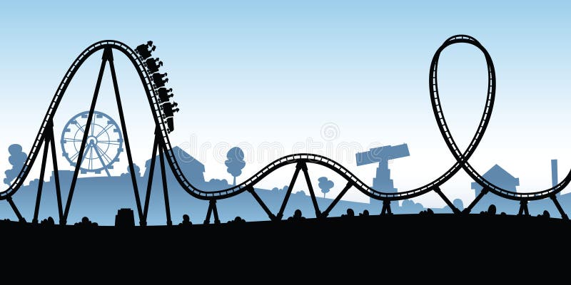 Cartoon Rollercoaster
