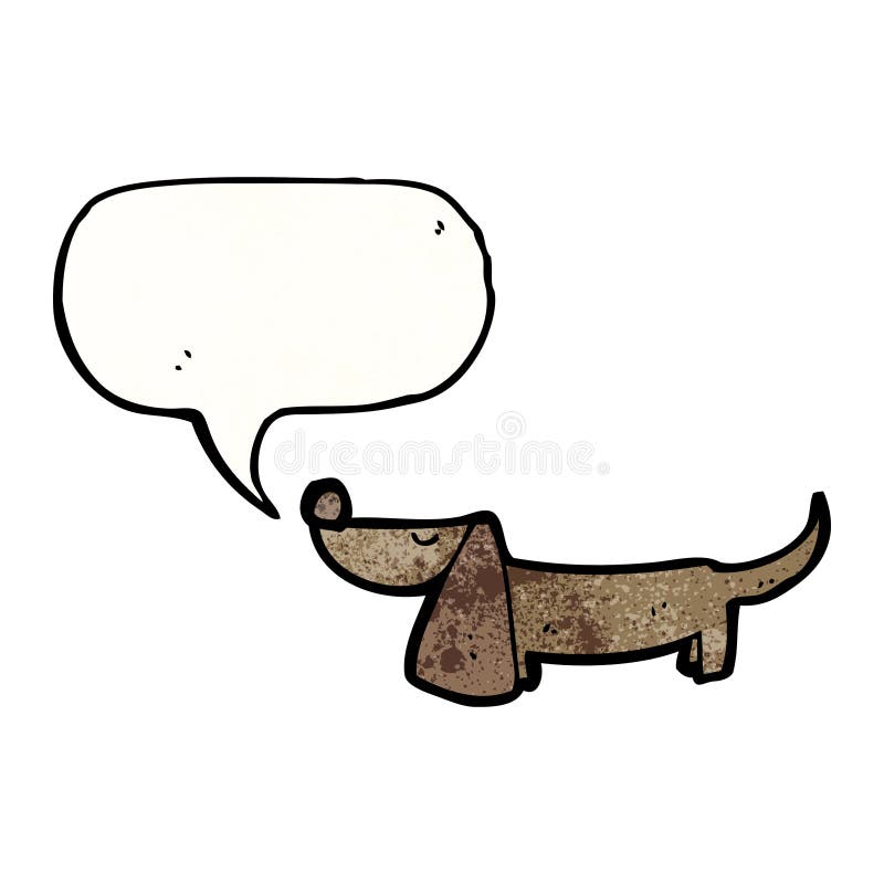 Cartoon sausage dog stock vector. Illustration of texture 38031197