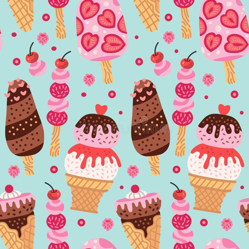 Cartoon Ice Cream Cones Stock Illustrations – 1,932 Cartoon Ice Cream ...